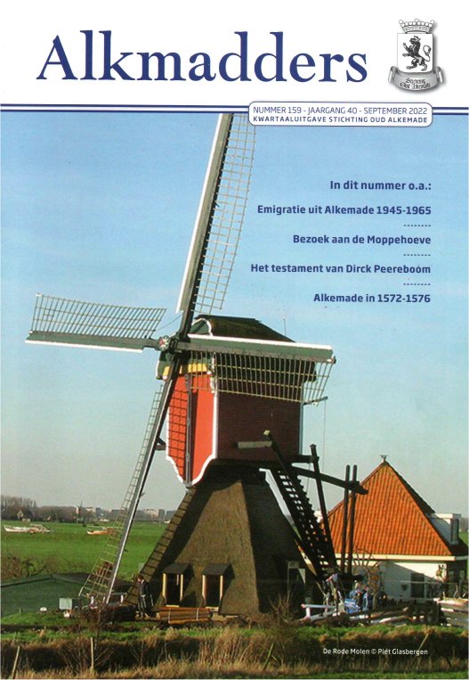 Cover van Alkmadders september 2022
